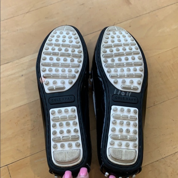 COLE HAAN Black Patent Loafers - Picture 6 of 7